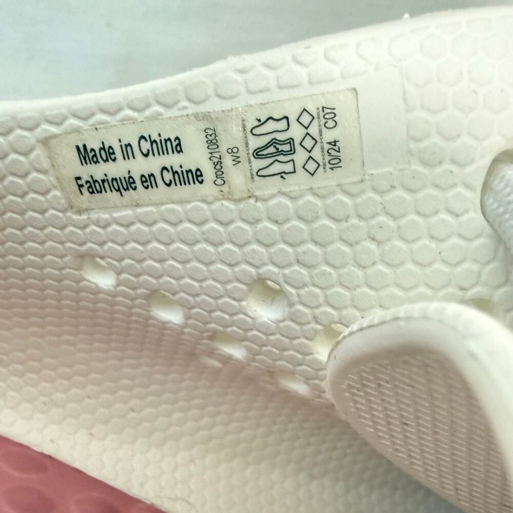 Crocs Women's InMotion Pacer Lite Ride Sneaker, White/Taupe, Size 8 - Picture 7 of 7